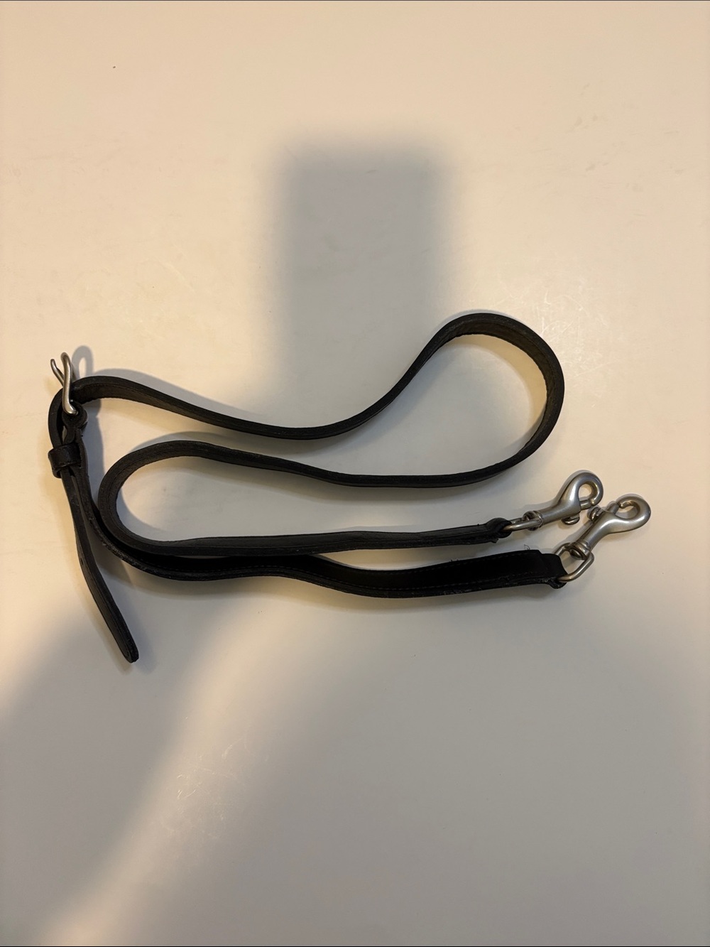 Coach Black Leather and silver Crossbody Replacement Strap - Picture 6 of 6